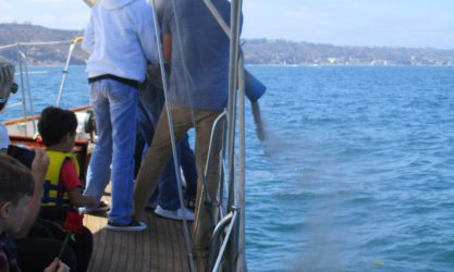 Ceremony on San Diego Bay