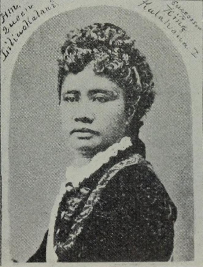 *Liliuokalani, Queen of Hawaii*, ca. 1880–1891 — After photograph by Menzies Dickson (1840–1891).