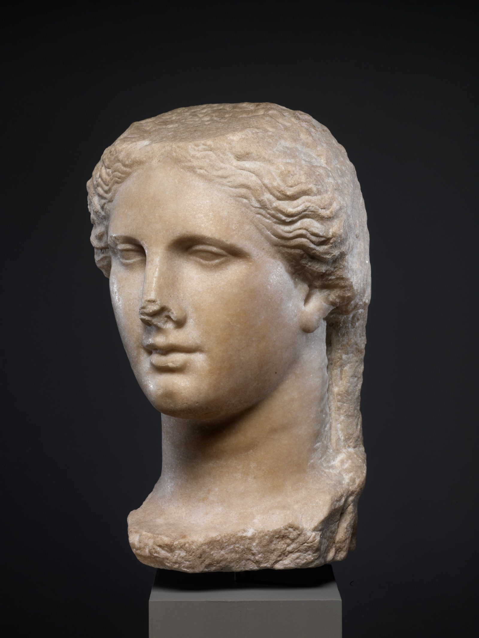 *Marble head of a Ptolemaic queen*, ca. 270–250 BCE — Metropolitan Museum of Art, New York (acc. 2002.66). Metropolitan Museum of Art, New York. Open Access.