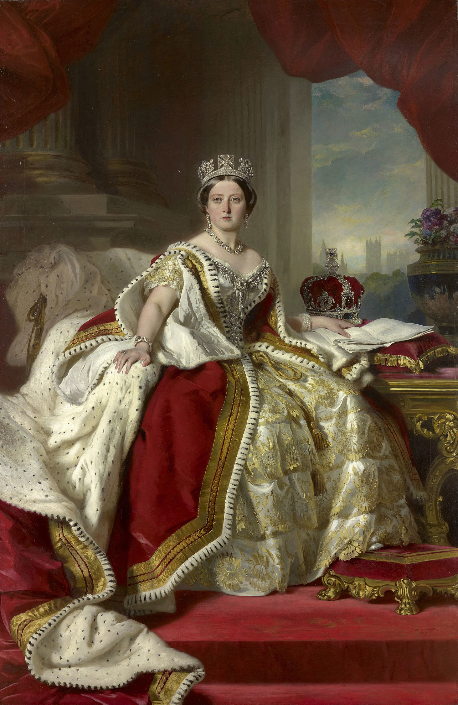 *Portrait of Queen Victoria*, 1859 — Royal Collection (multiple public copies).